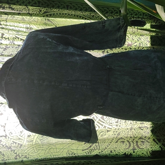 Blue Chambray Denim Shirt Dress by Mapale - Picture 5 of 7